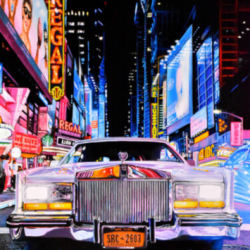 peinture-acrylique-artiste-purificacion garcia-cadillac-new-york
