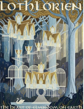 poster-lothorien-univers-tolkien